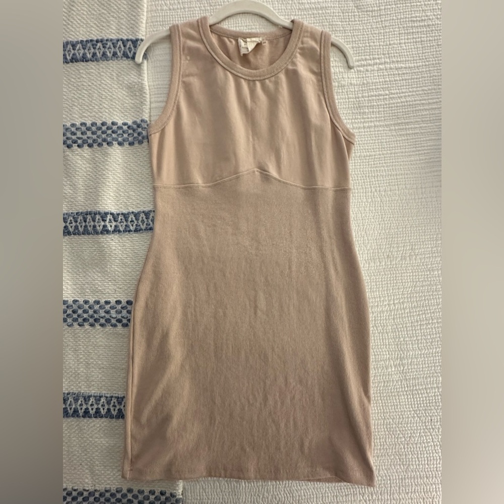 Style Rack Size L Tan mini dress